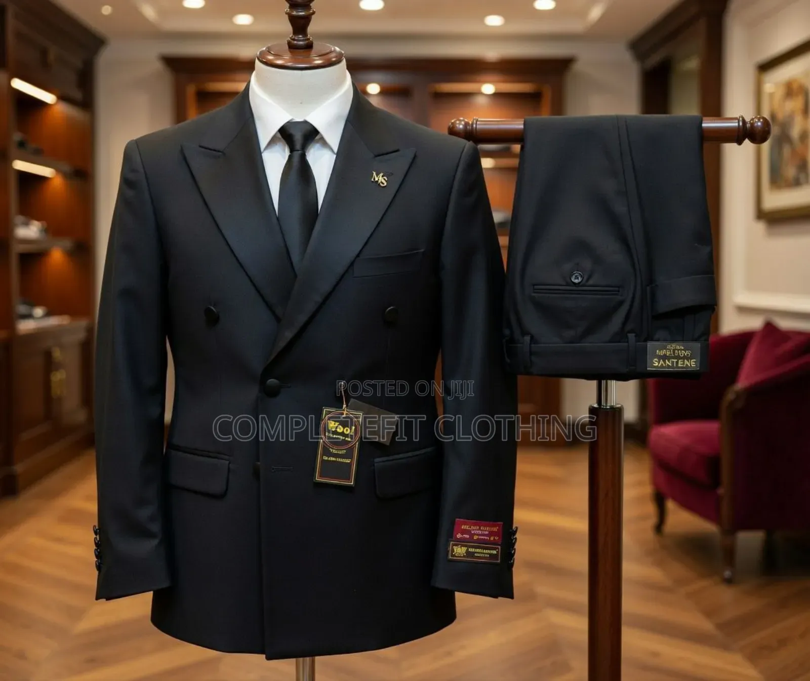 Black and Blue Black Suits in All Sizes