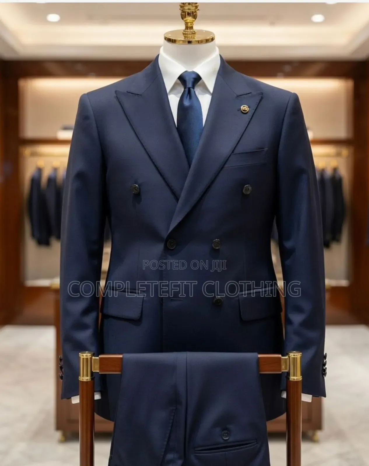 Black and Blue Black Suits in All Sizes
