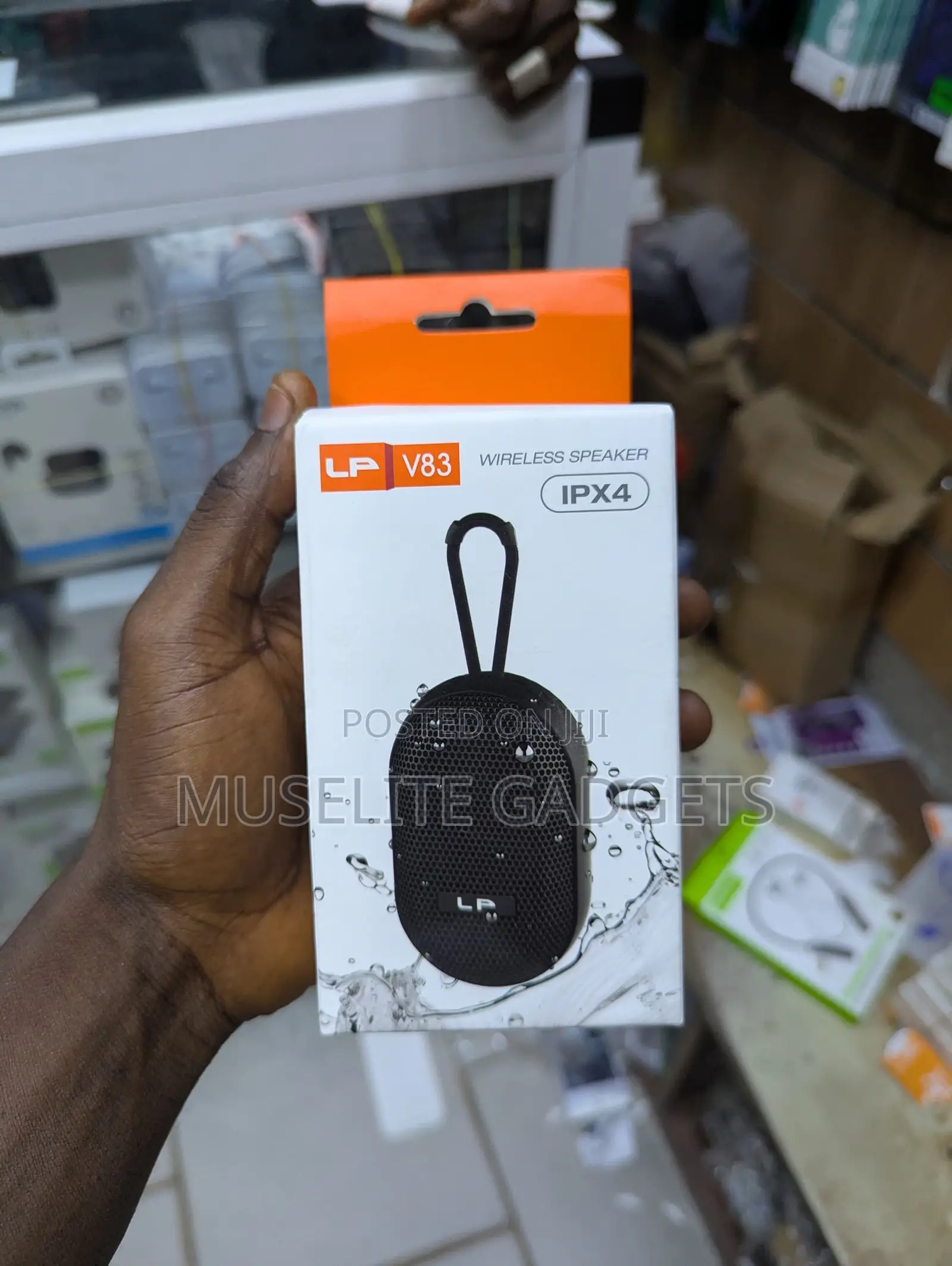 Lp V83 Portable Bluetooth Speaker - Loud Sound, Deep Bass, Wireless