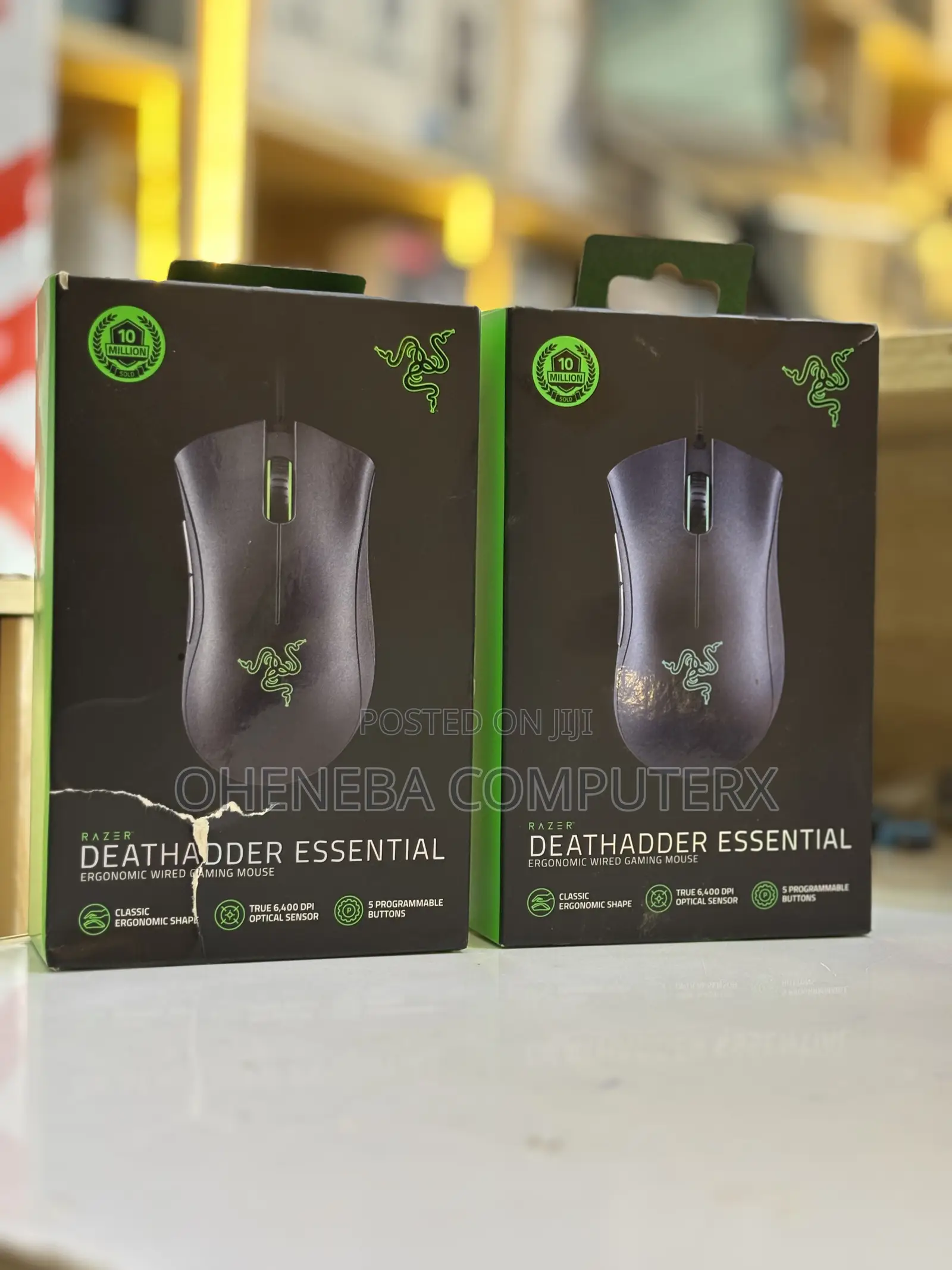 Razer Deathadder Essential Wired Gaming Mouse 6400dpi