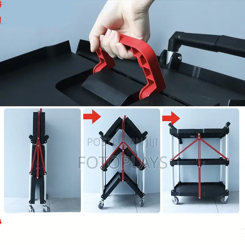 Collapsible Cart for Photography and Video Production