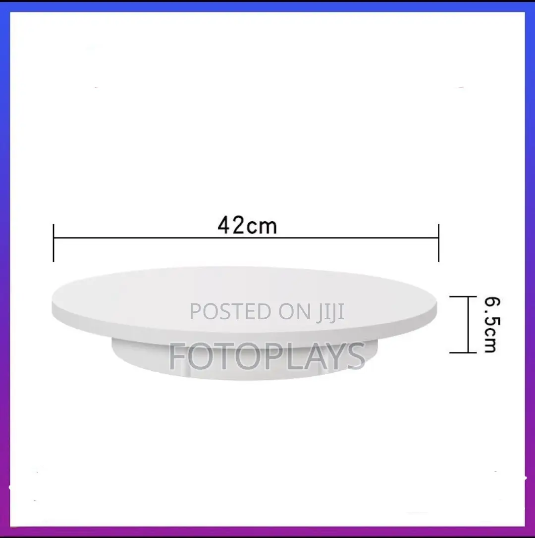 360 Degree Electric Rotating Turntable, Low Noise Display Stand