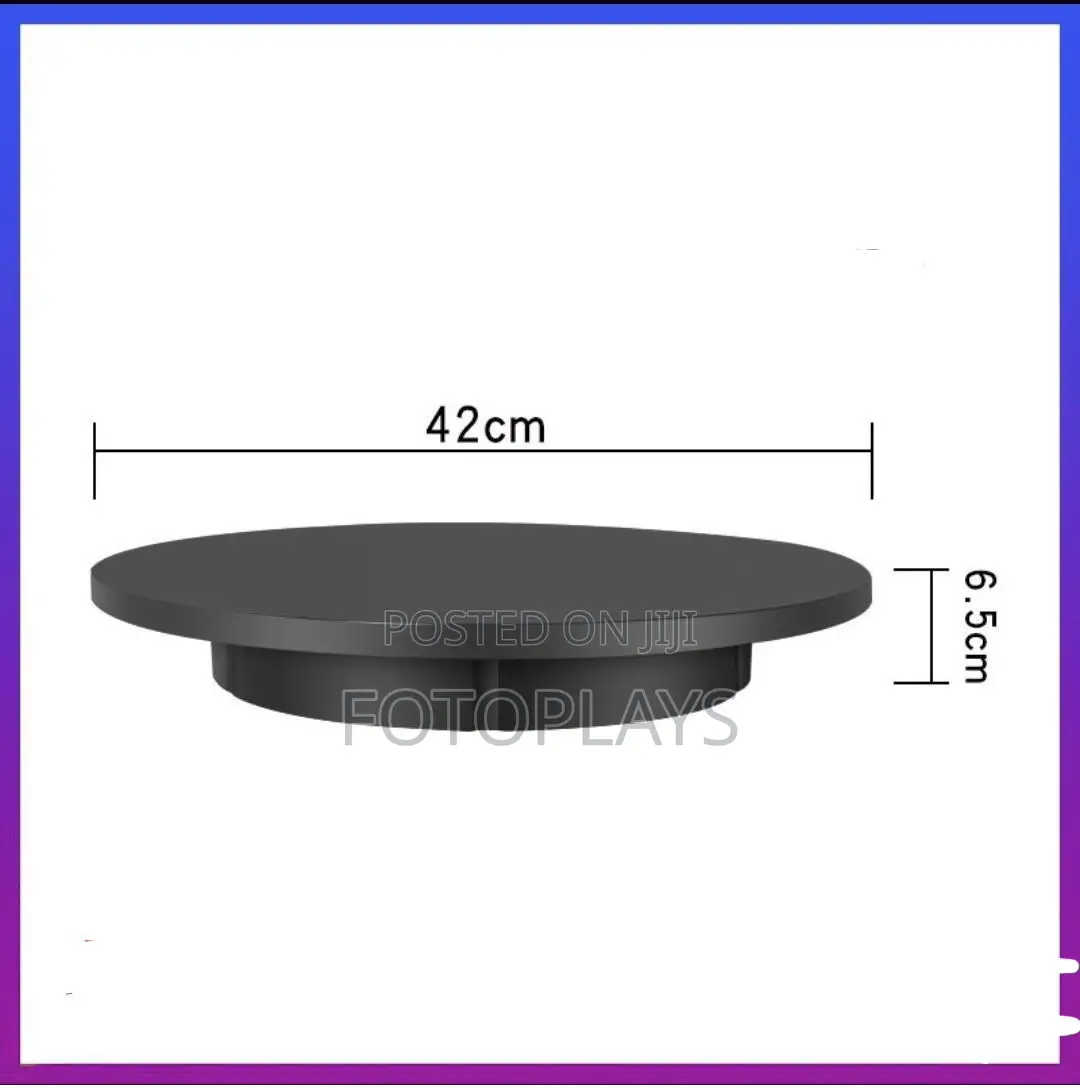 360 Degree Electric Rotating Turntable, Low Noise Display Stand