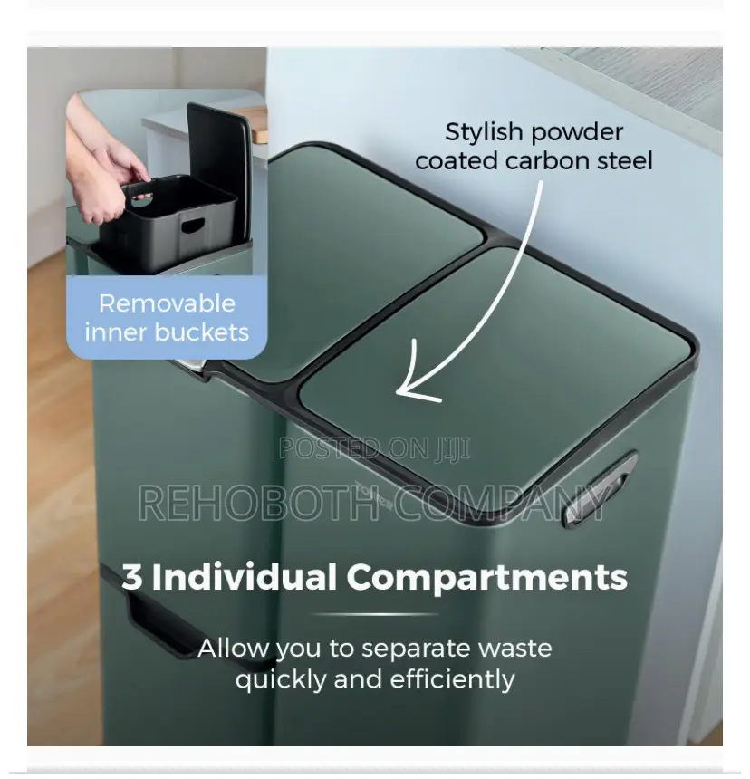 Tower T838024for Recycling Pedal Bin