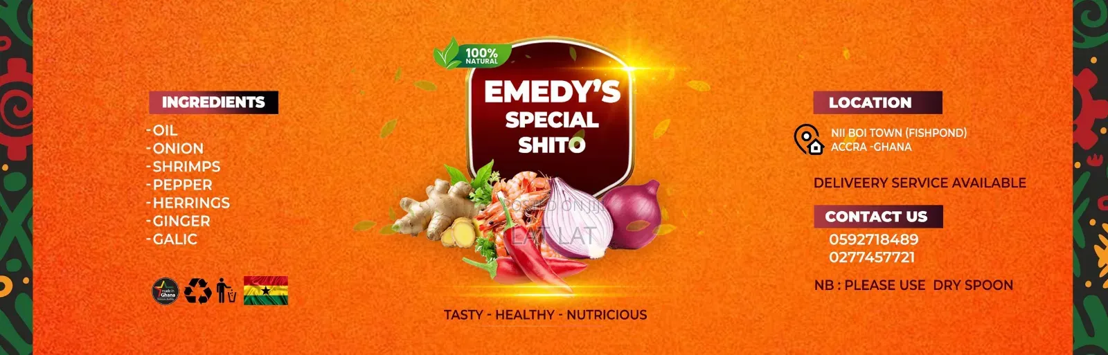 Emedy's Special Shito for All Occasions.