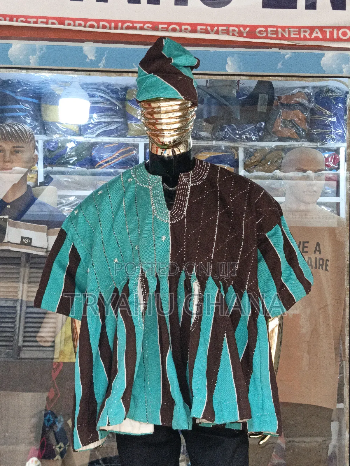 Tryahu Latest Classic Batakari Fugu for Men of Class-Smock Price in Gh