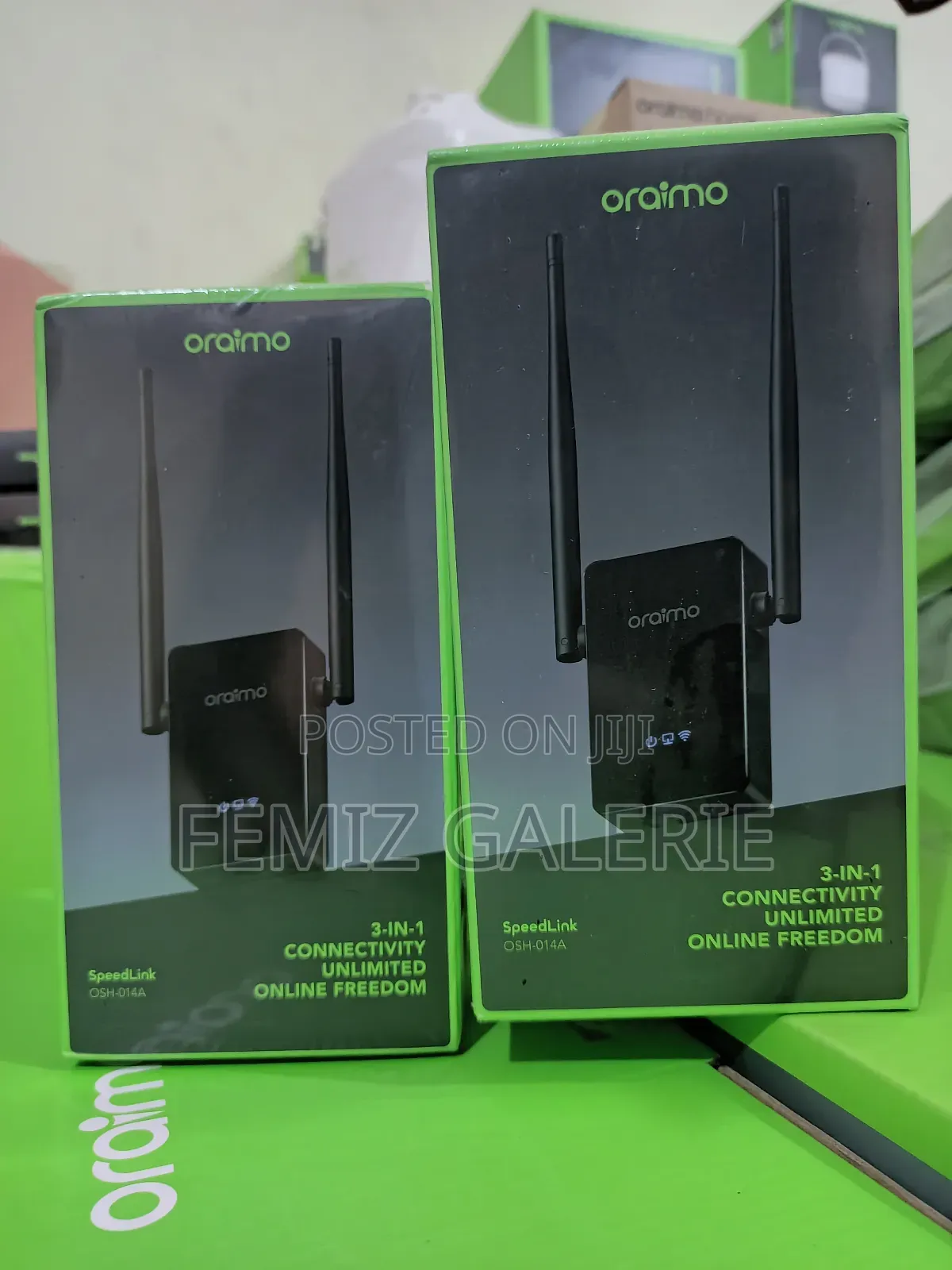 Oraimo Speedlink Access Point, Repeater, Router 3in1 Wifi Range Extend