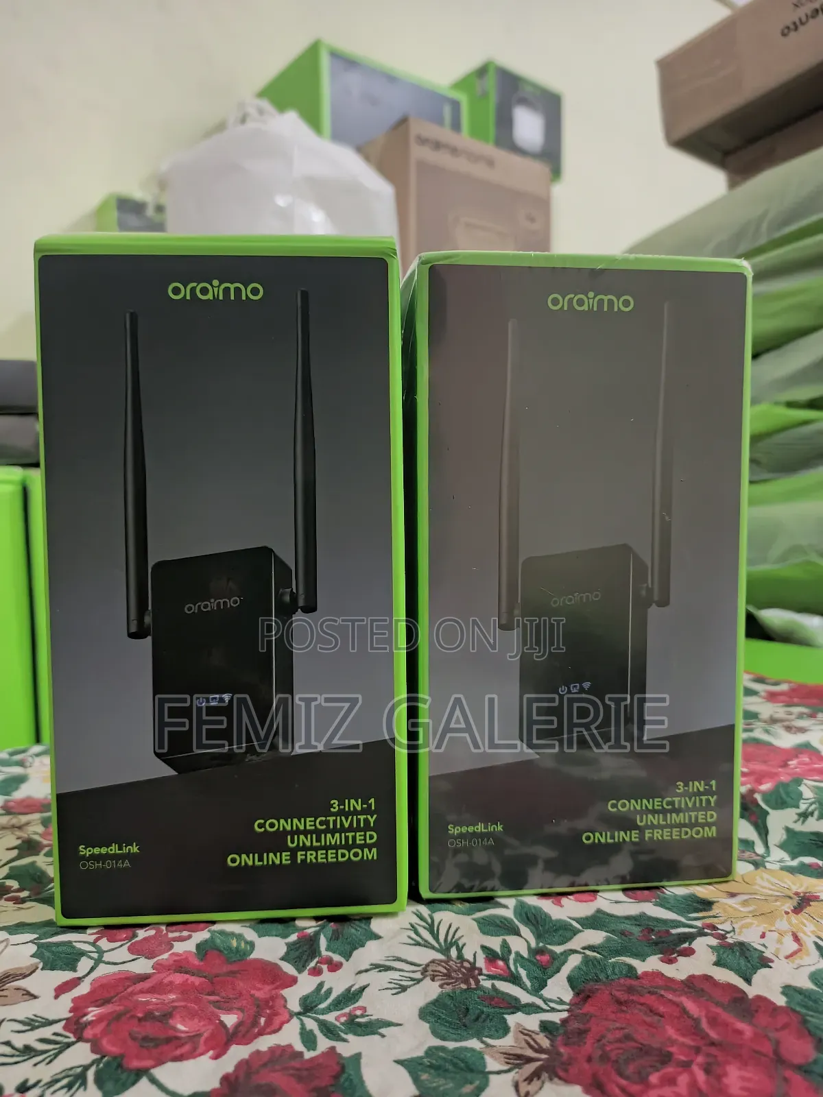 Oraimo Speedlink Access Point, Repeater, Router 3in1 Wifi Range Extend