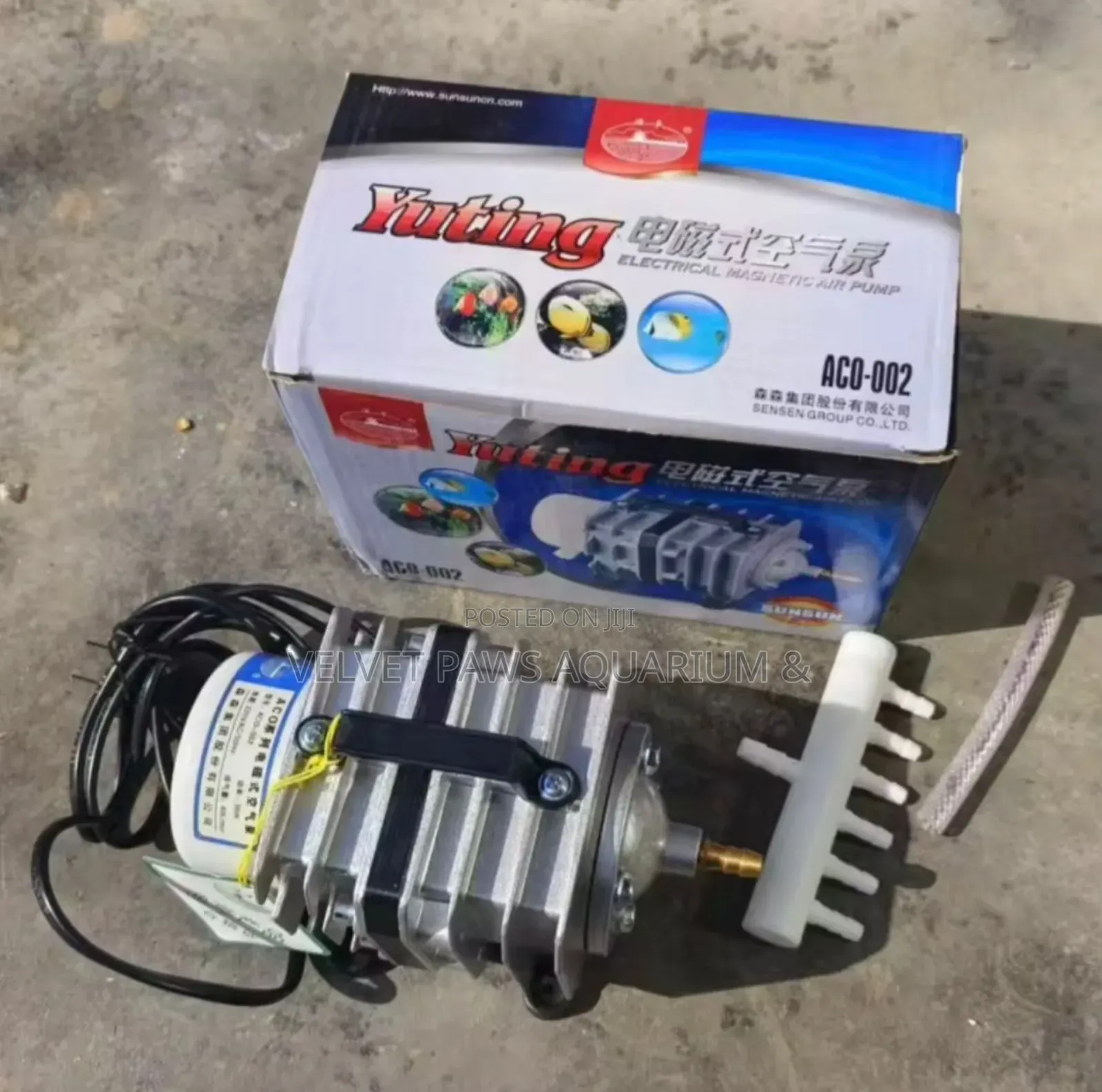 35 Watts Electromagnetic Sunsun Airpump