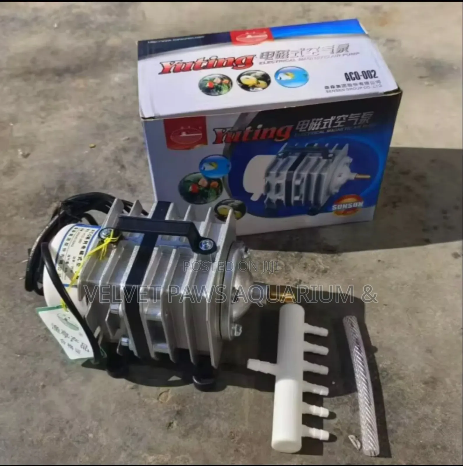 35 Watts Electromagnetic Sunsun Airpump