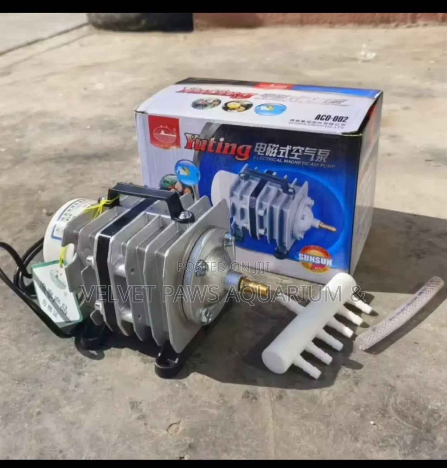 35 Watts Electromagnetic Sunsun Airpump