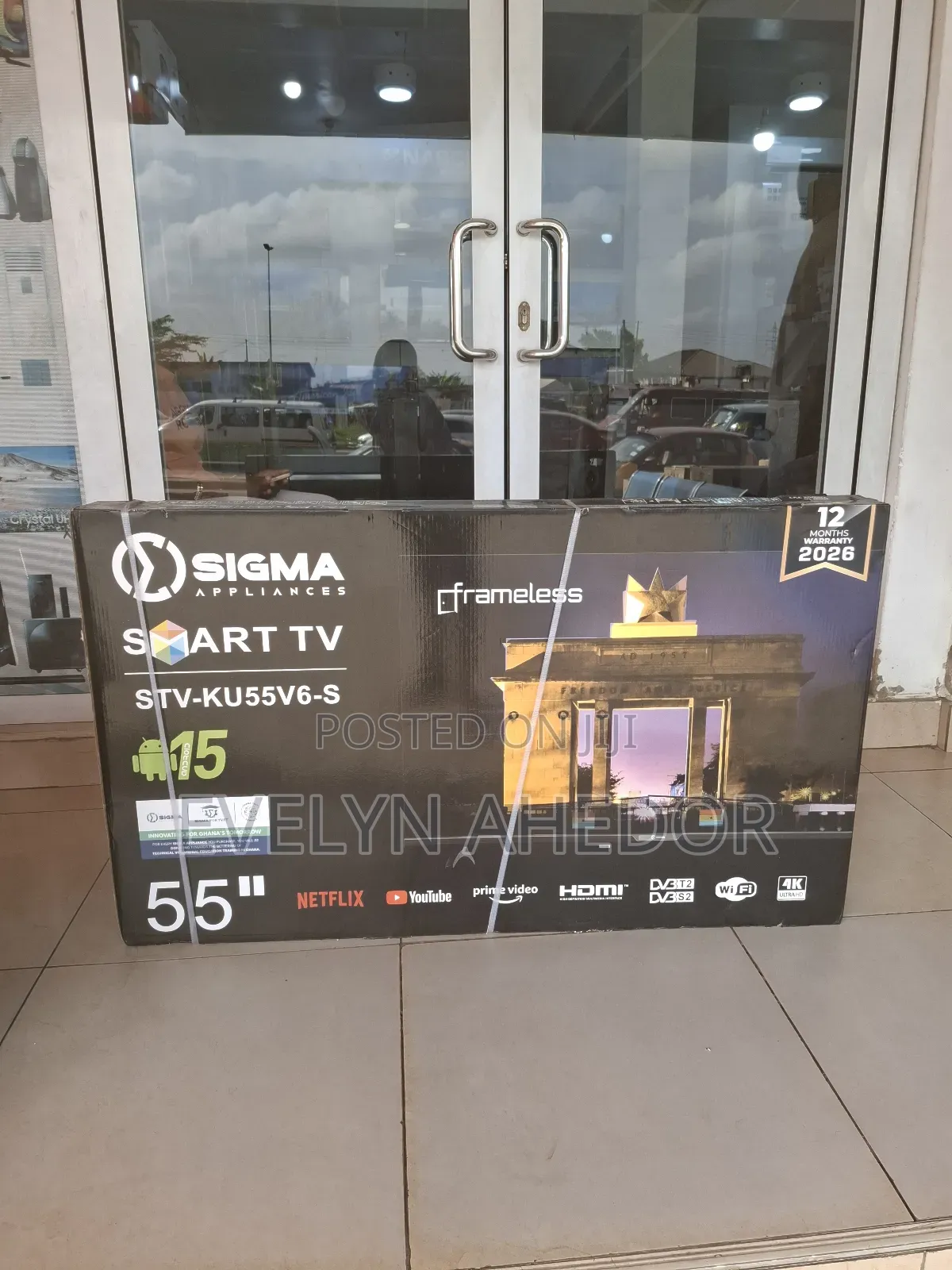 Smart Android Sigma Tv 55 Inches Uhd Available