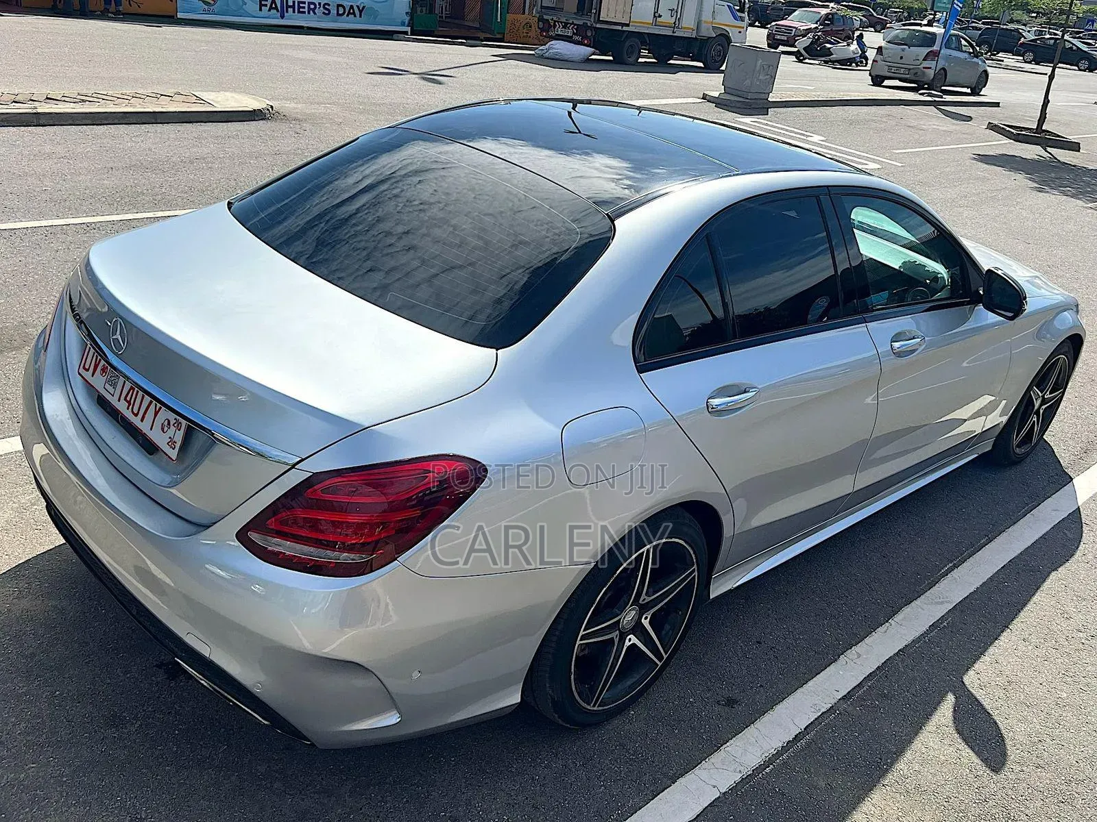 Mercedes-Benz C300 Sport 4Matic Sedan AWD (2.0L 4cyll 7A) 2016 Silver