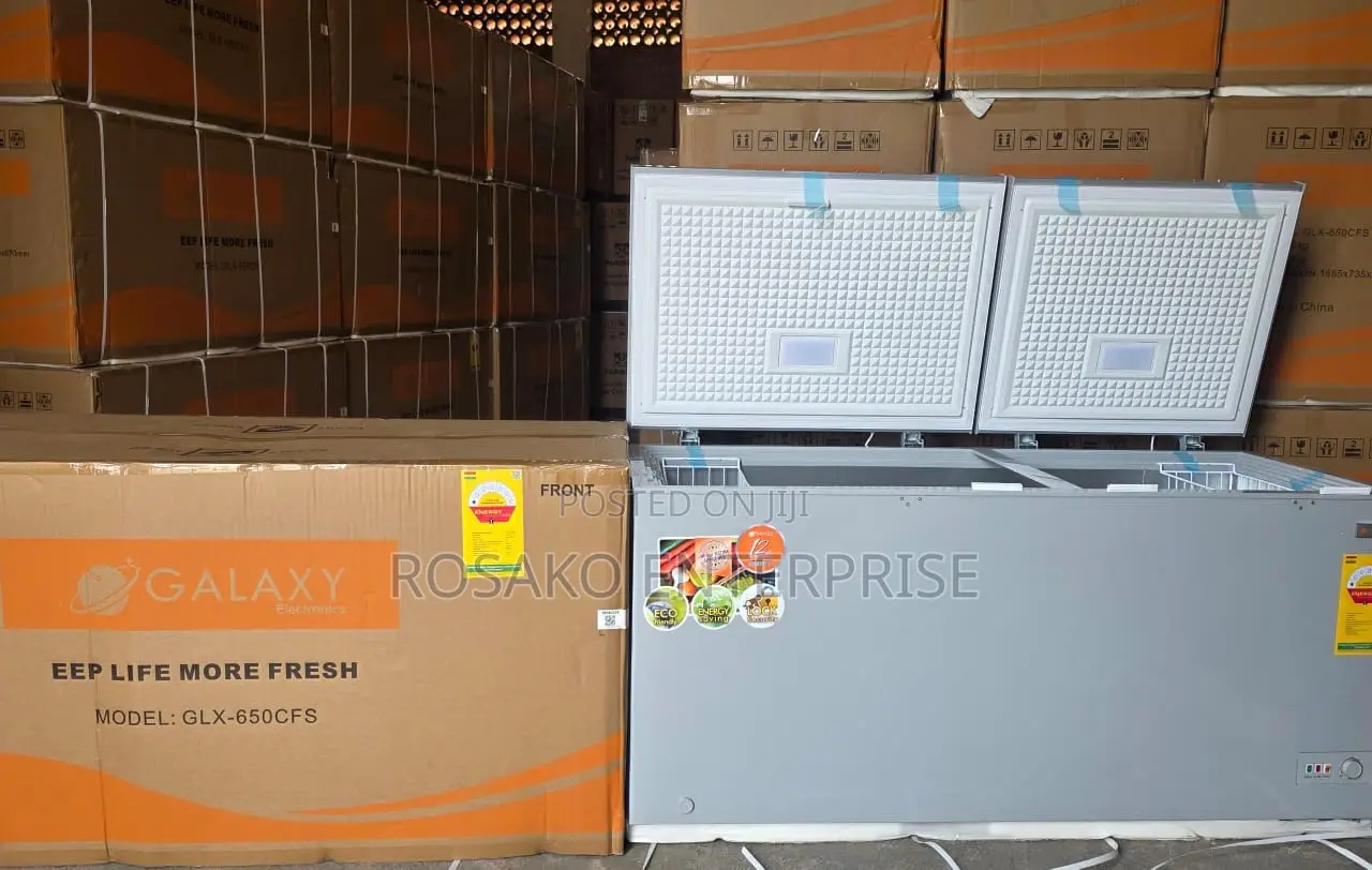 Galaxy 460l Double Door Chest Freezer
