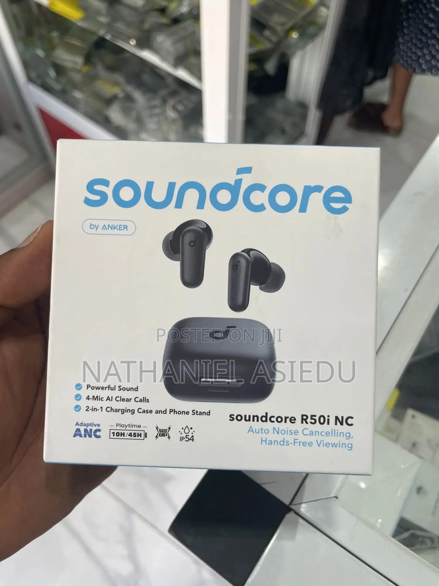 Soundcore R50i Nc Noise-Cancelling Earbuds by Anker.
