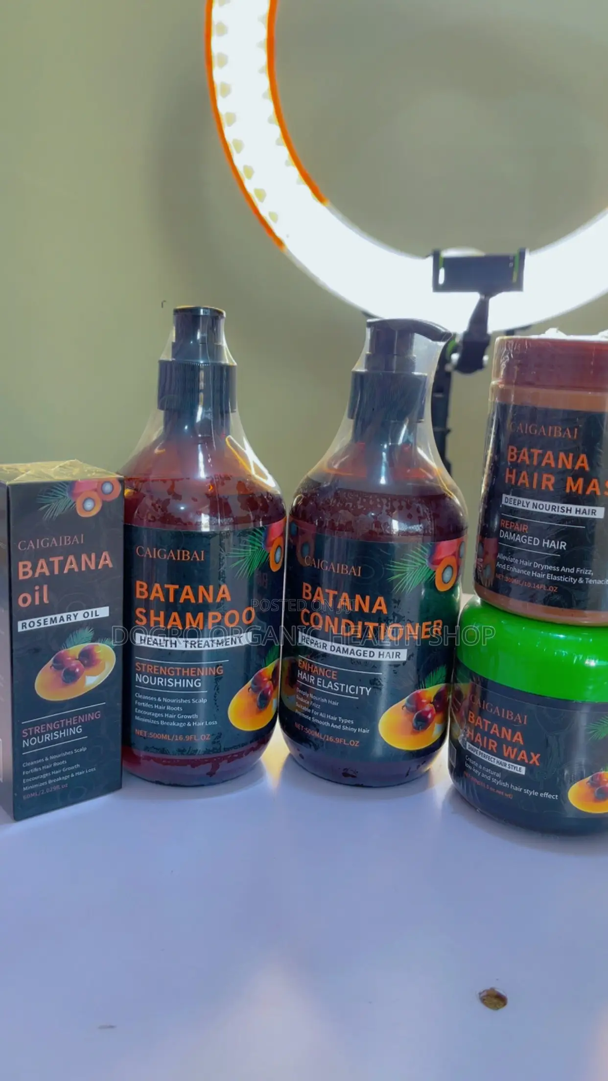 Caigaibai Batana Hair Set