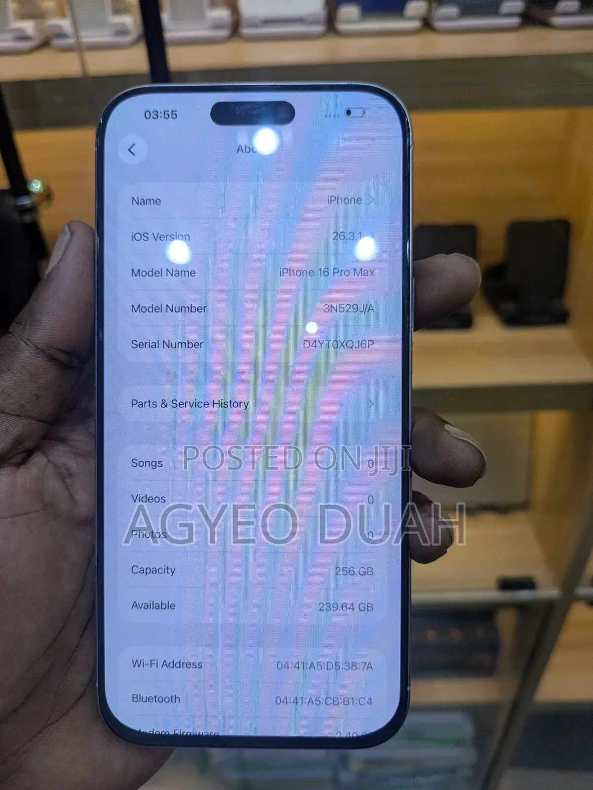 Apple iPhone 16 Pro Max 256 GB White