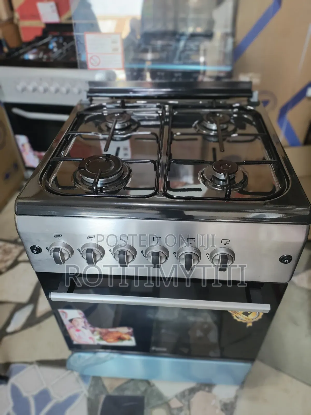 Gas Cooker 60x60 Luxury Range