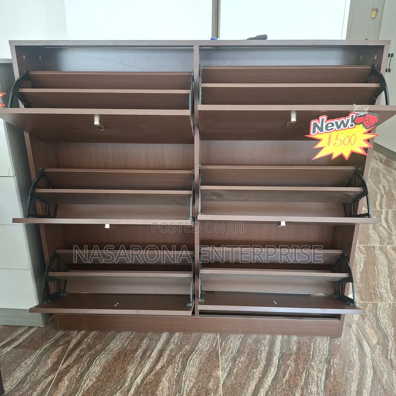 Shoe Cabinet F107 120x24x45cm