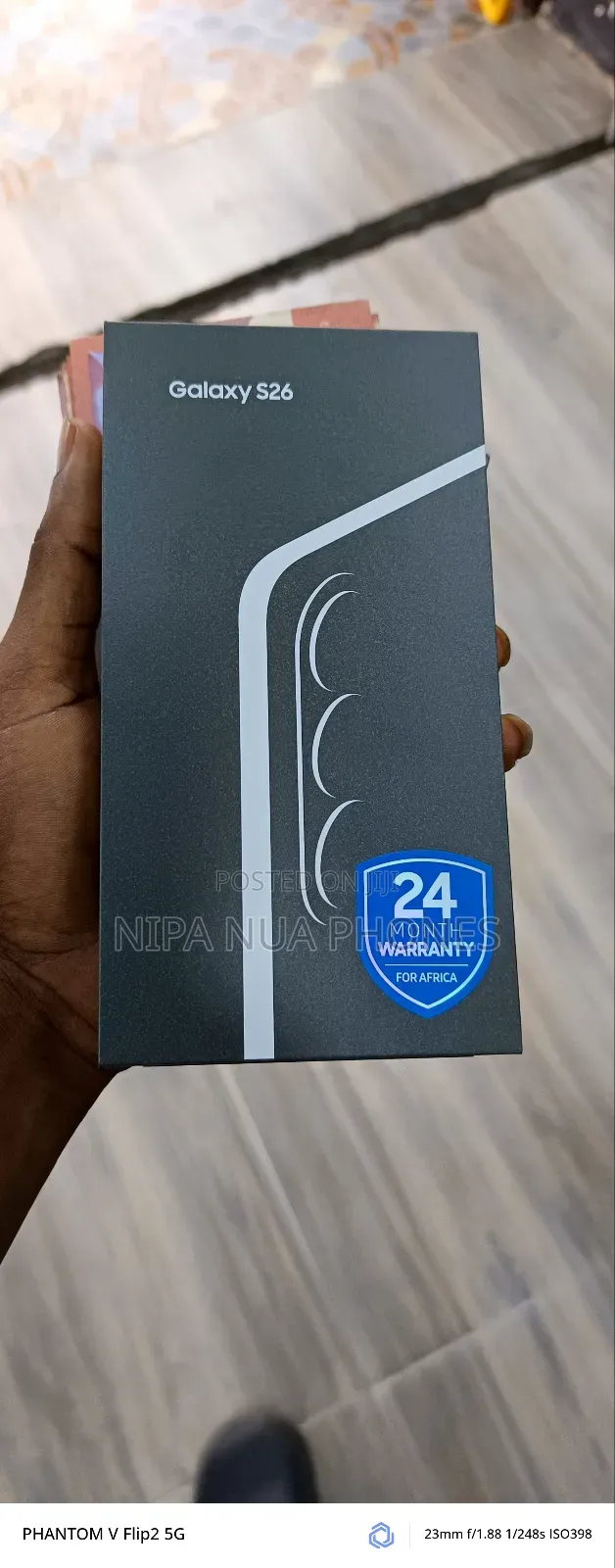 New Samsung Galaxy s26 256 GB Gray