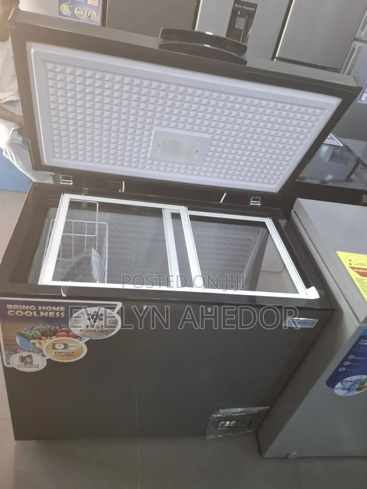 Nasco Chest Freezer 200litres Gray Colour Available