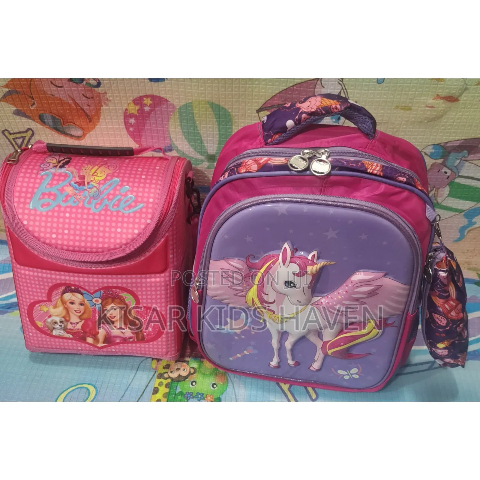 Stylish School Bag With Lunch Bag 3 to 6 Years