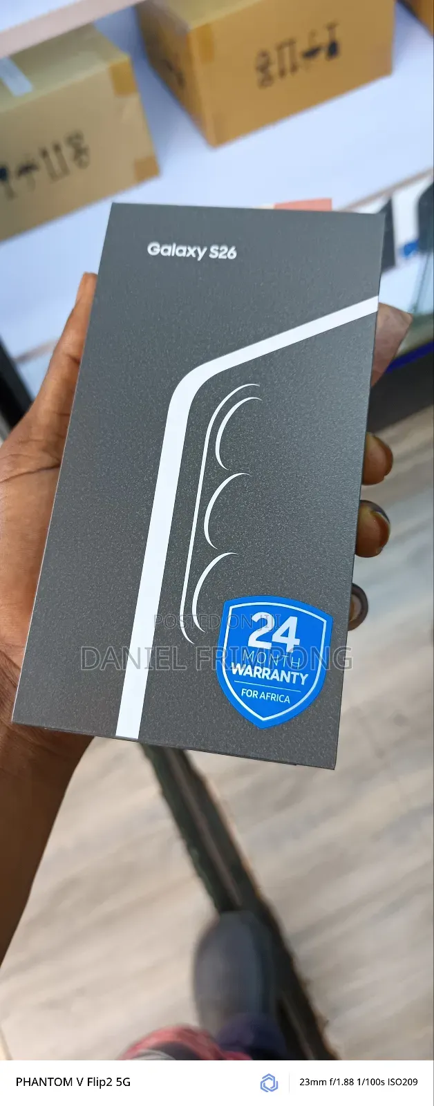 New Samsung Galaxy s26 256 GB Gray