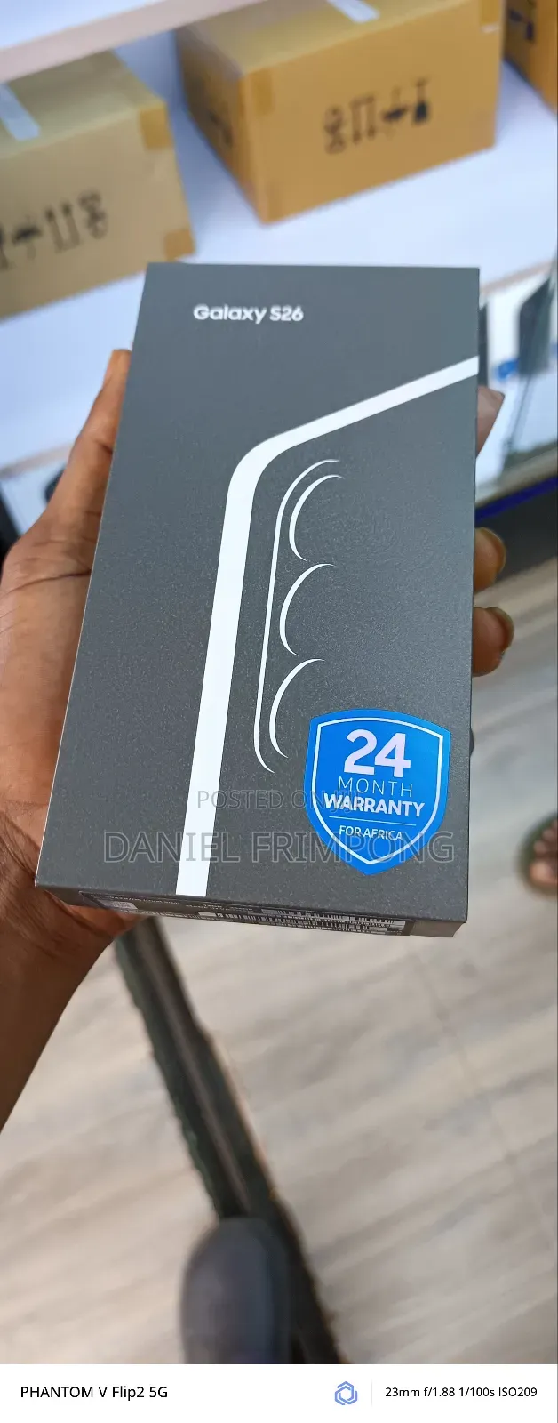 New Samsung Galaxy s26 256 GB Gray