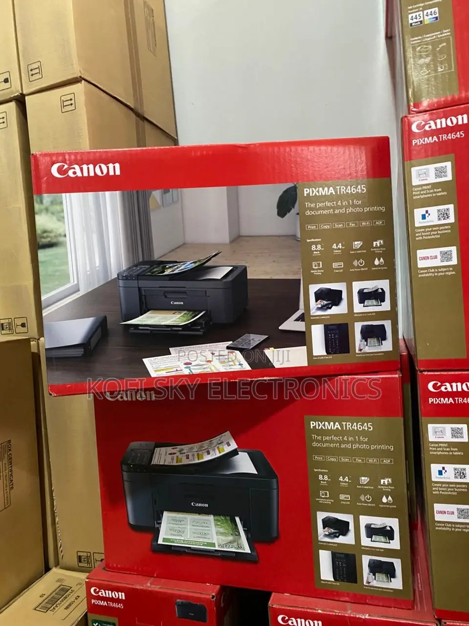 Canon Pixma Tr4645 All in One Printer