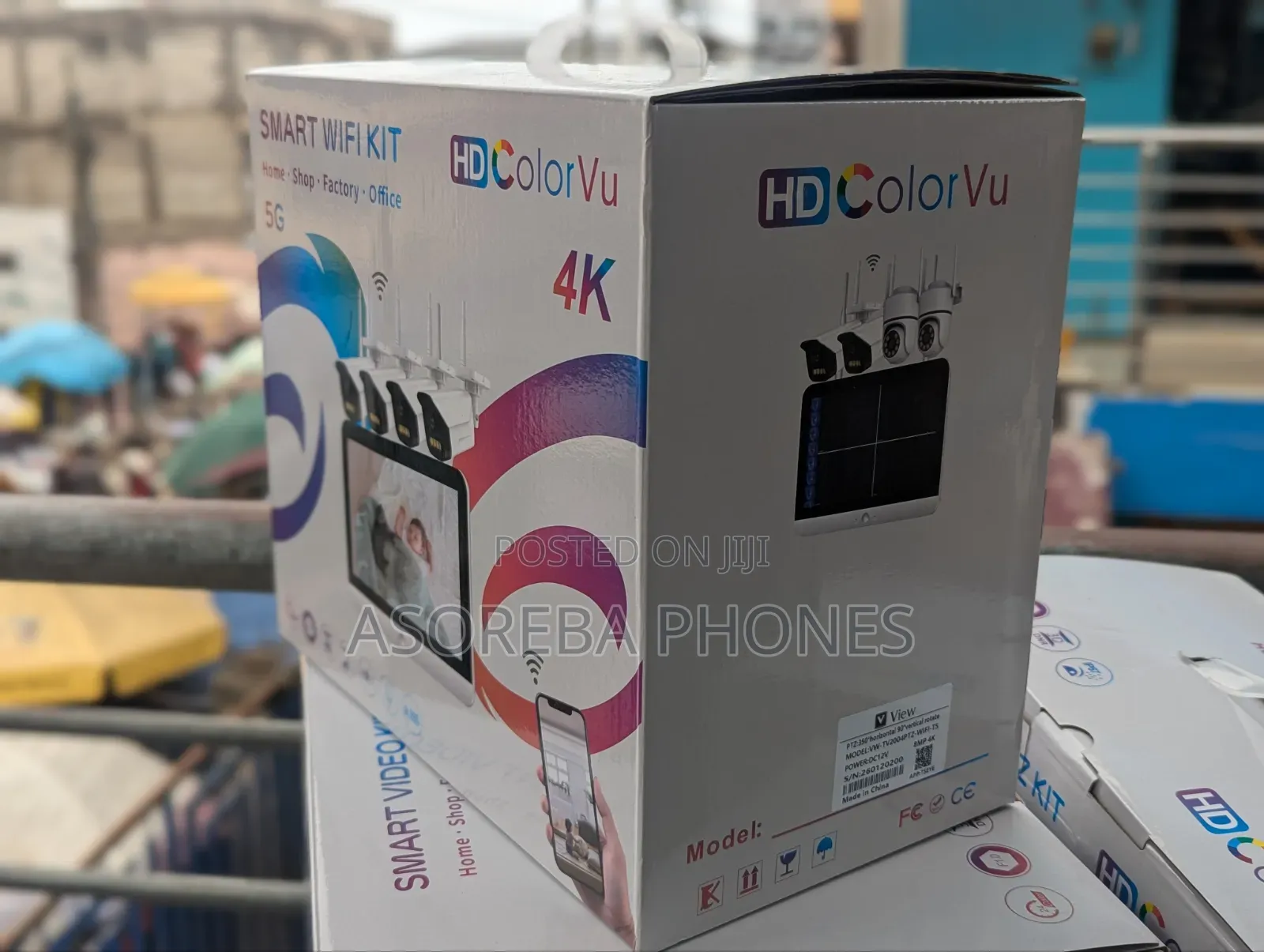 4 Channel Smart Wifi PTZ CCTV Camera With Screen Wireless