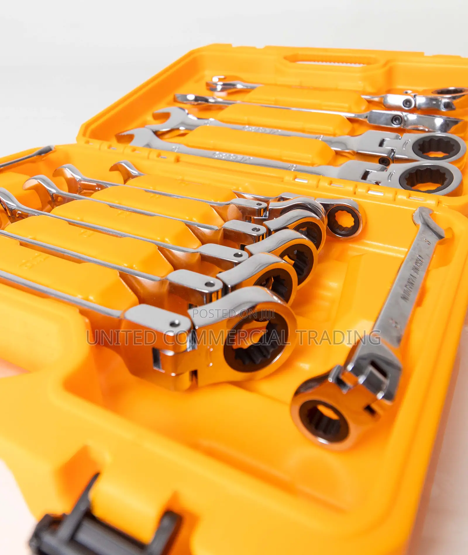 12pcs Flexible Ratchet Wrench Set