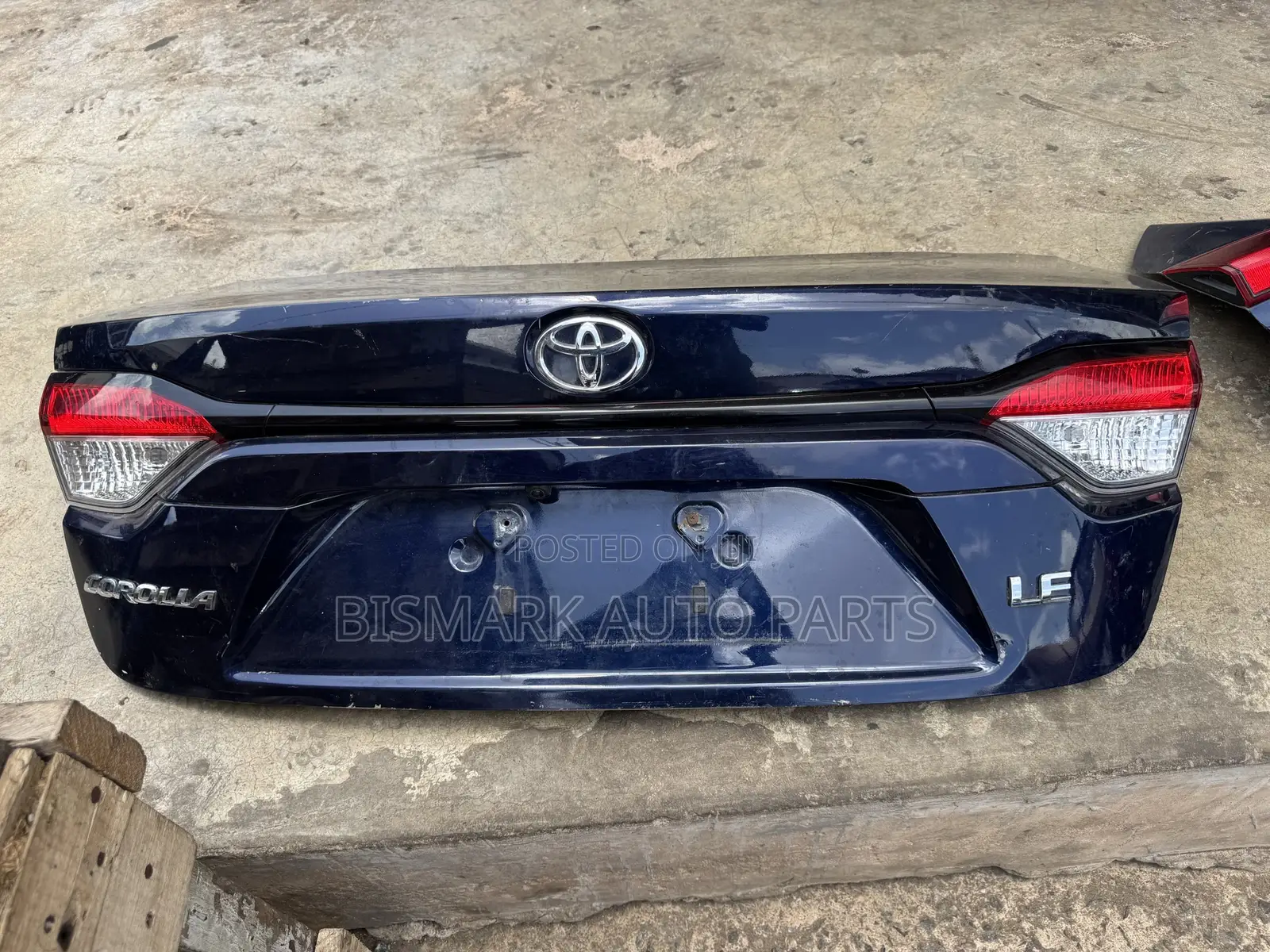 Toyota Corolla 2020 2021 2022 2023 2024 2025 Boot Complete