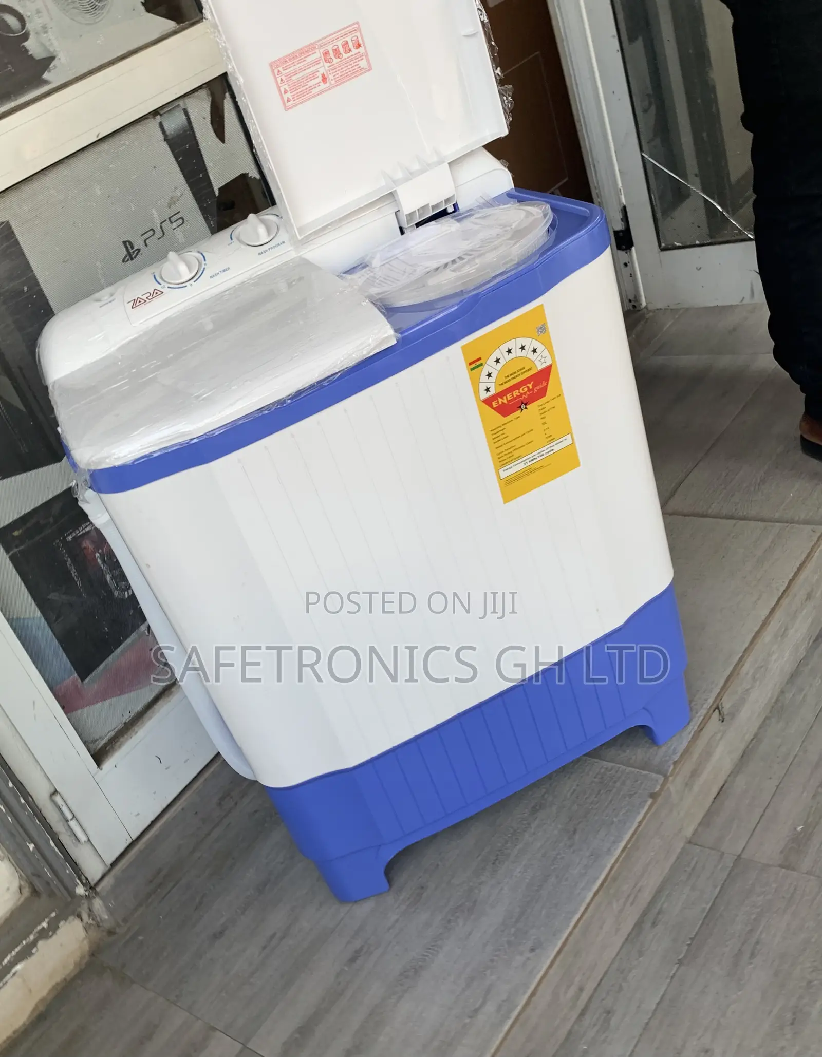 Secure Original Zara Semi Automatic Washing Machine 7kg