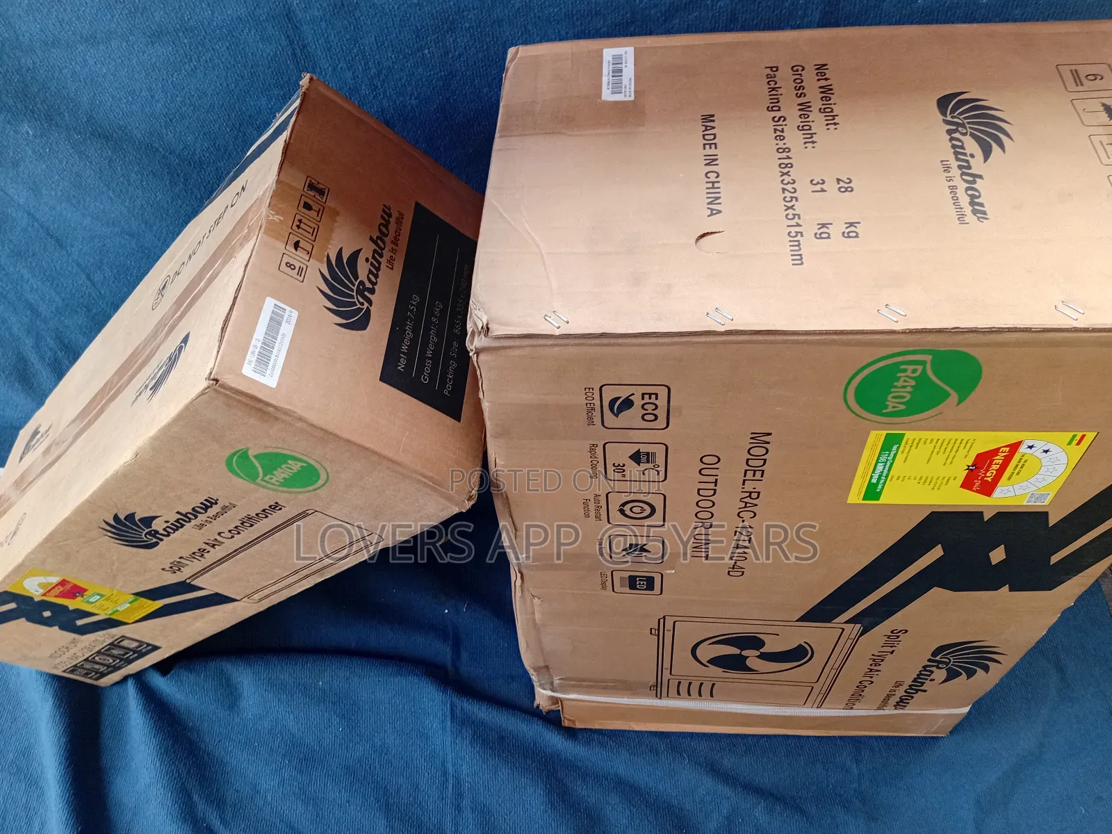 Rainbow 1.5hp Air Conditioner – Cool Air, Low Bills