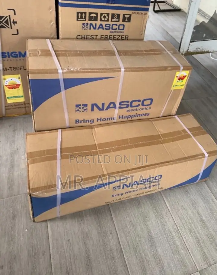 Affordable Nasco 2.5hp Split Type Ac With Remote Control(White) 