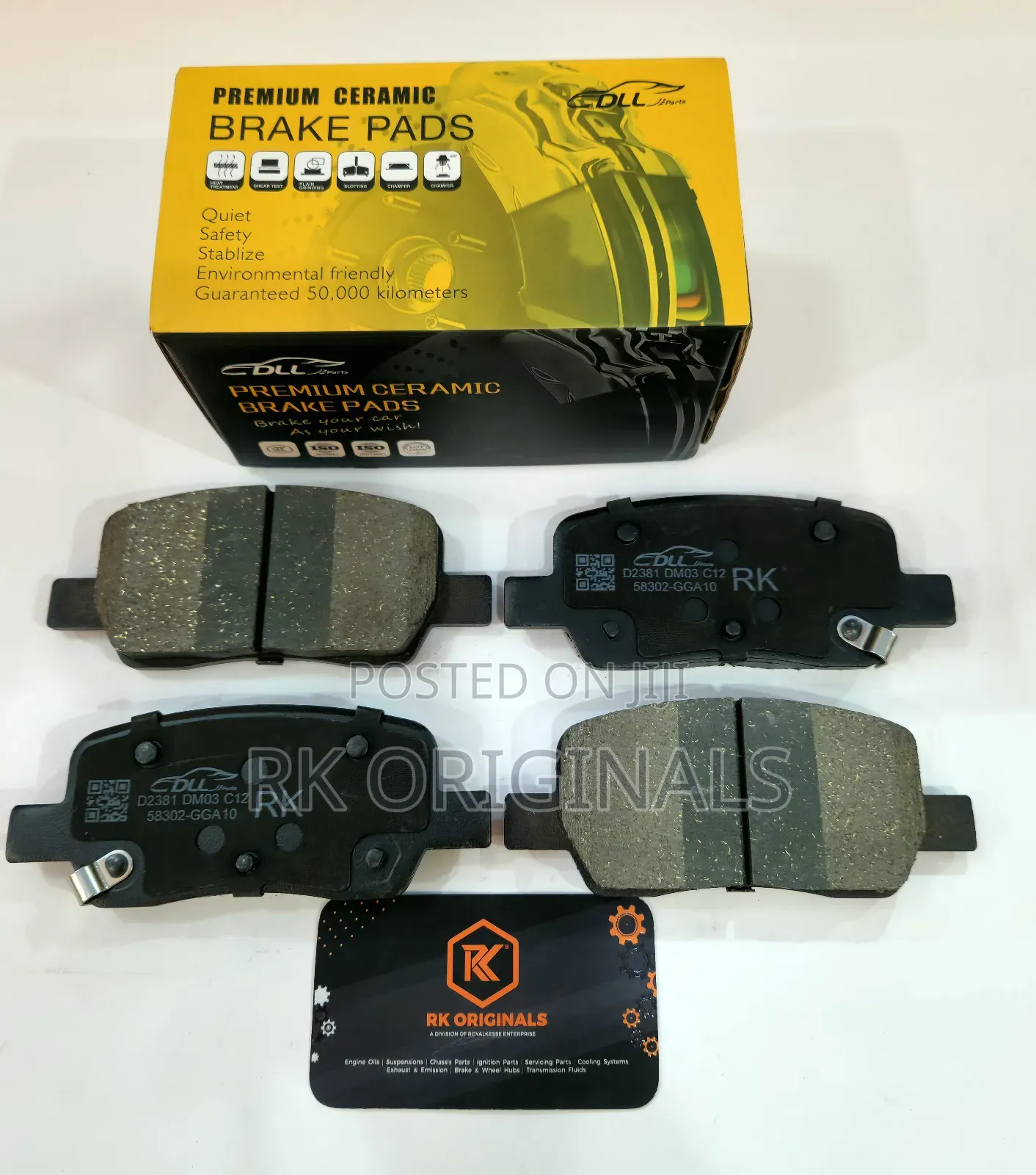 Kia 2025/Sorento/Santa Fe/Santa Cruz/Carnival 21-25 Back Brake Pad