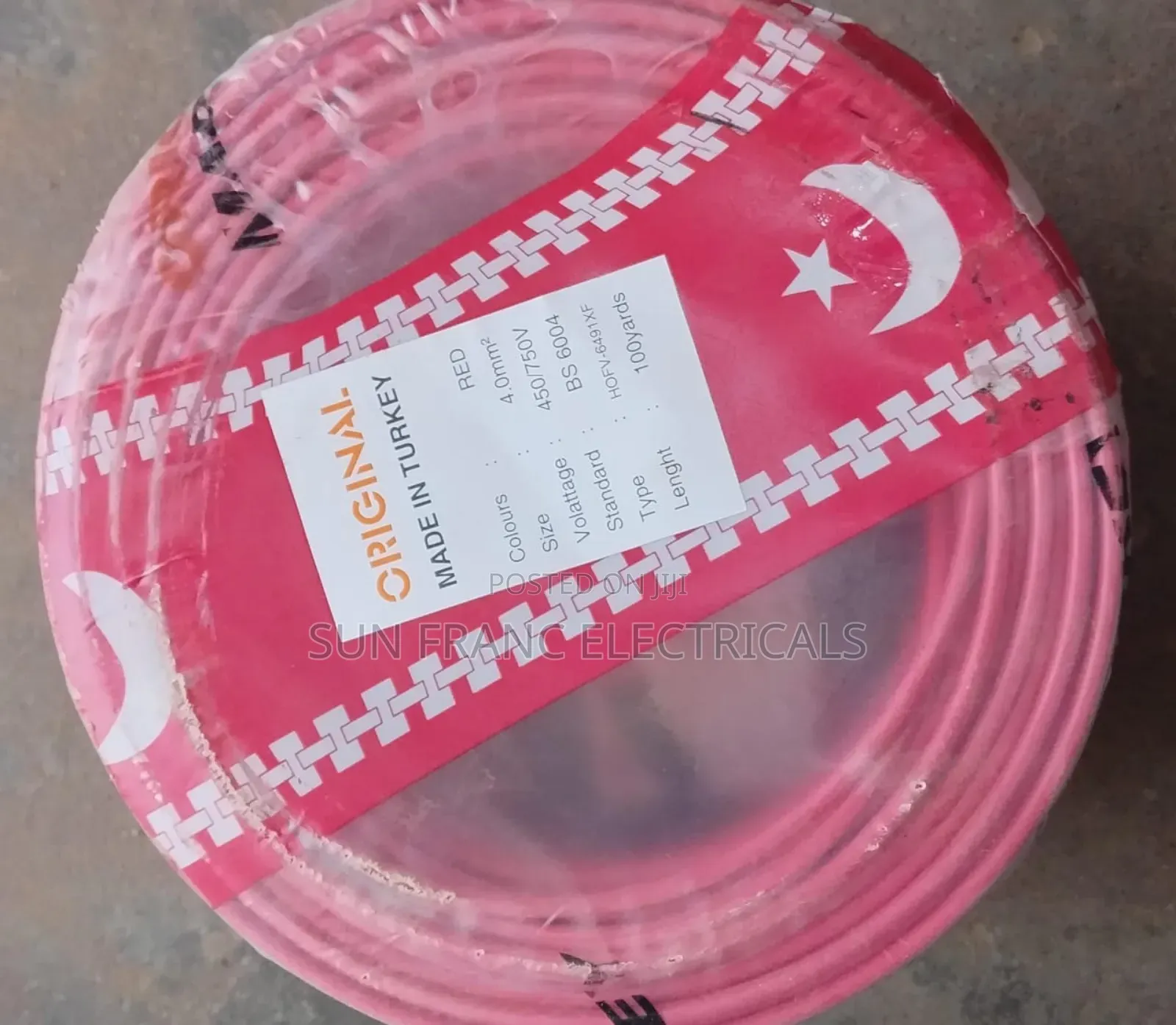 1.5mm 2.5mm, 4mm,10mm,16mm Turkey British
