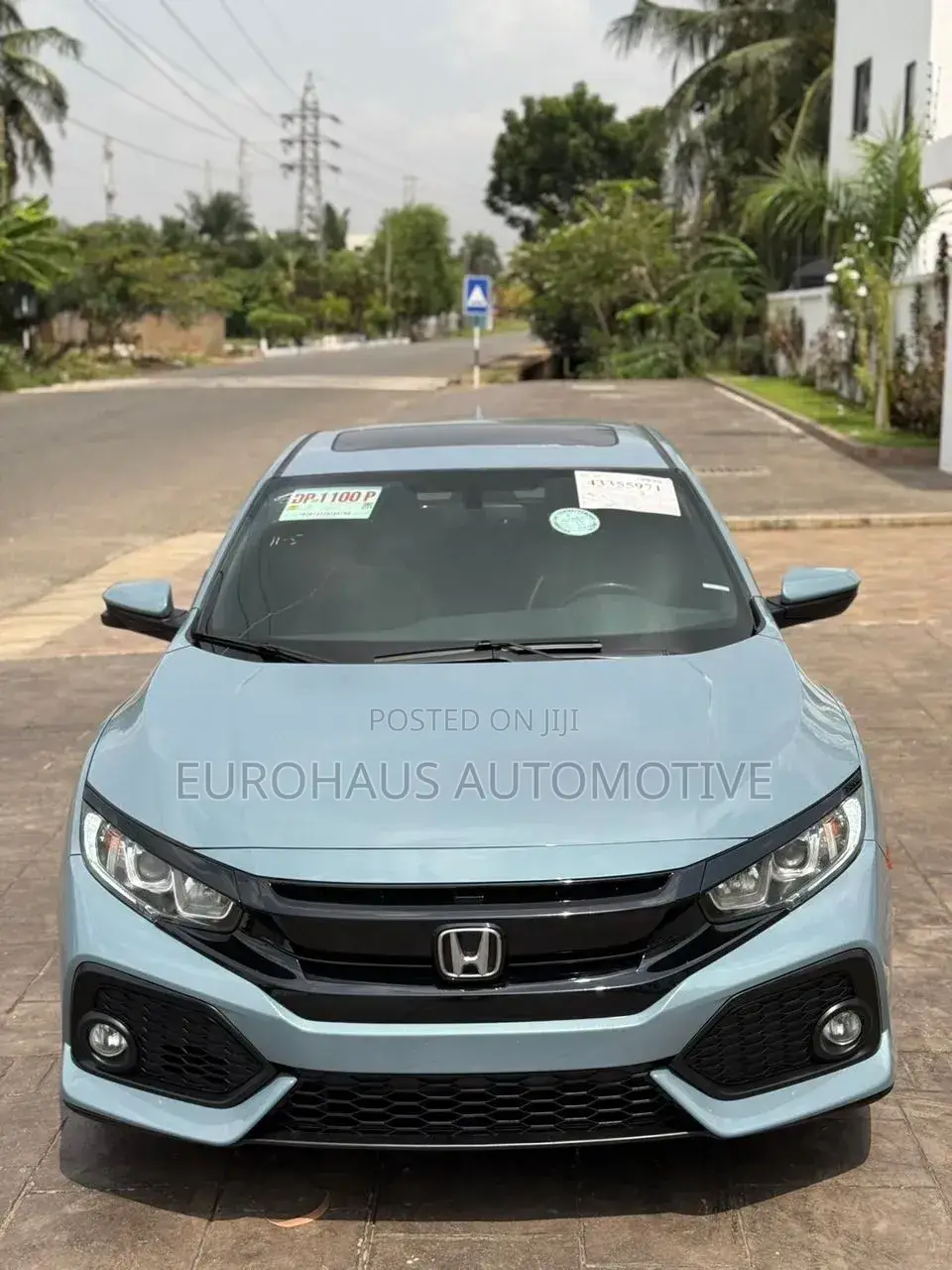 Honda Civic EX-L 2dr Coupe (1.5L 4cyl) 2017 Gray