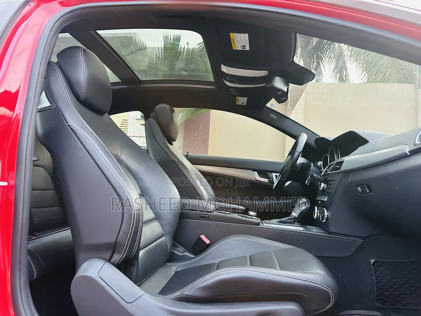 Mercedes-Benz C250 2014 Red