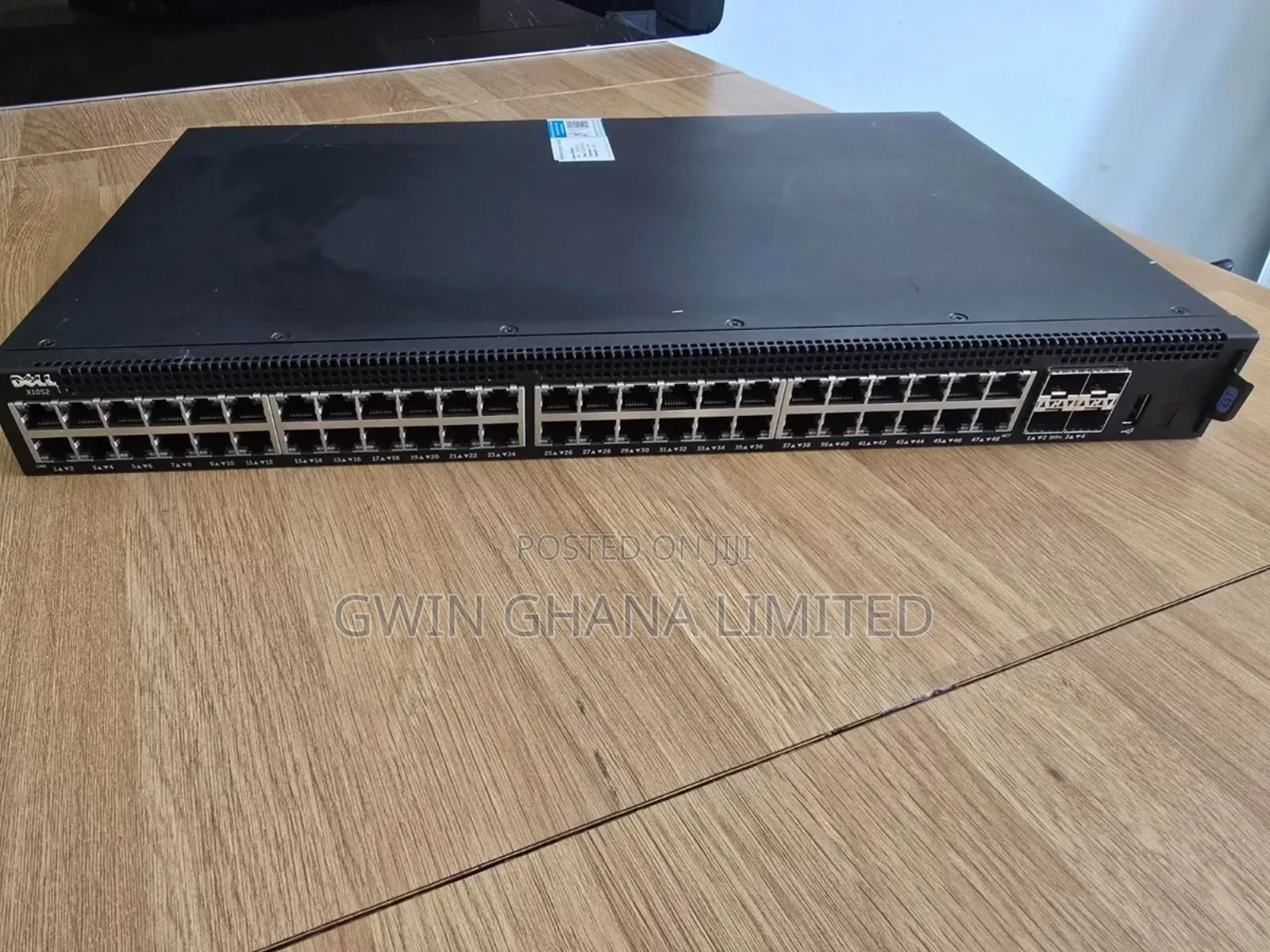 Dell X1052 Switch, 48x Gigabit 4x 10gbe Sfp+ Layer 3 Managed Switch