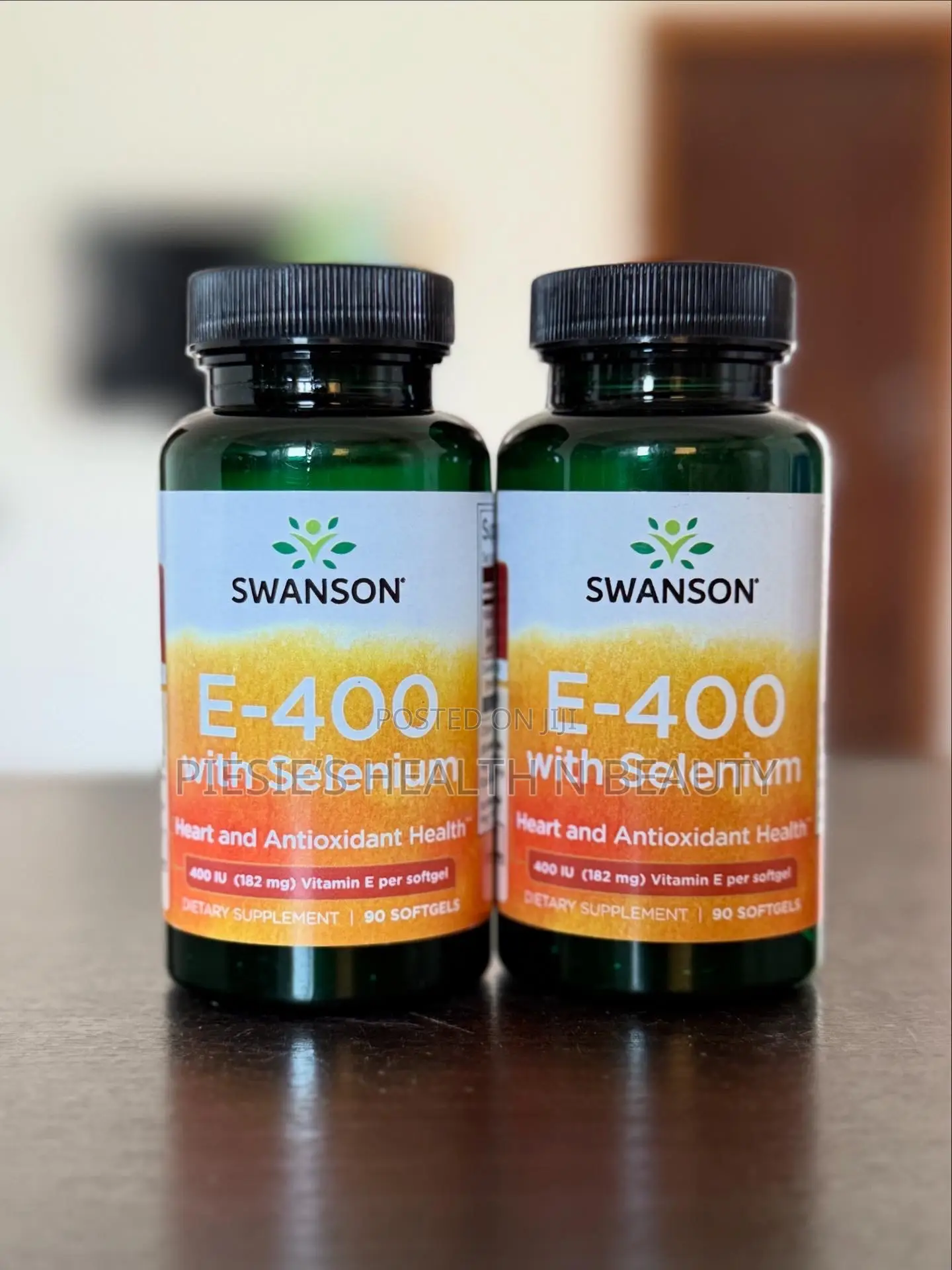 Swanson Vitamin E With Selenium,90 Softgels