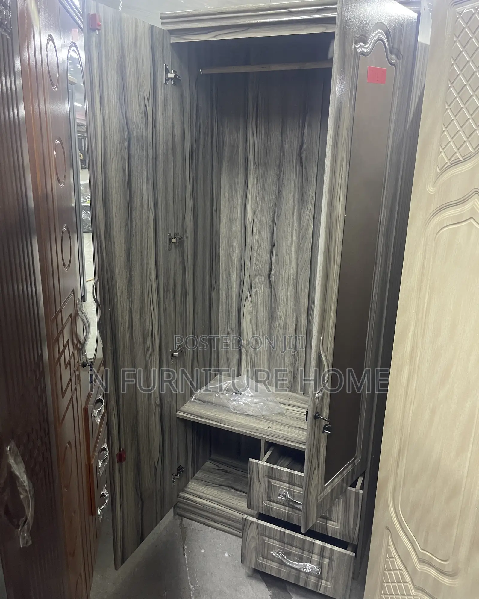 2 Doors Wardrobe
