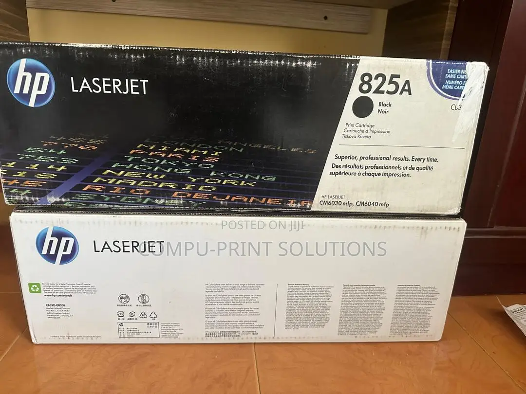 Original Cb390a Hp 825a Black Toner