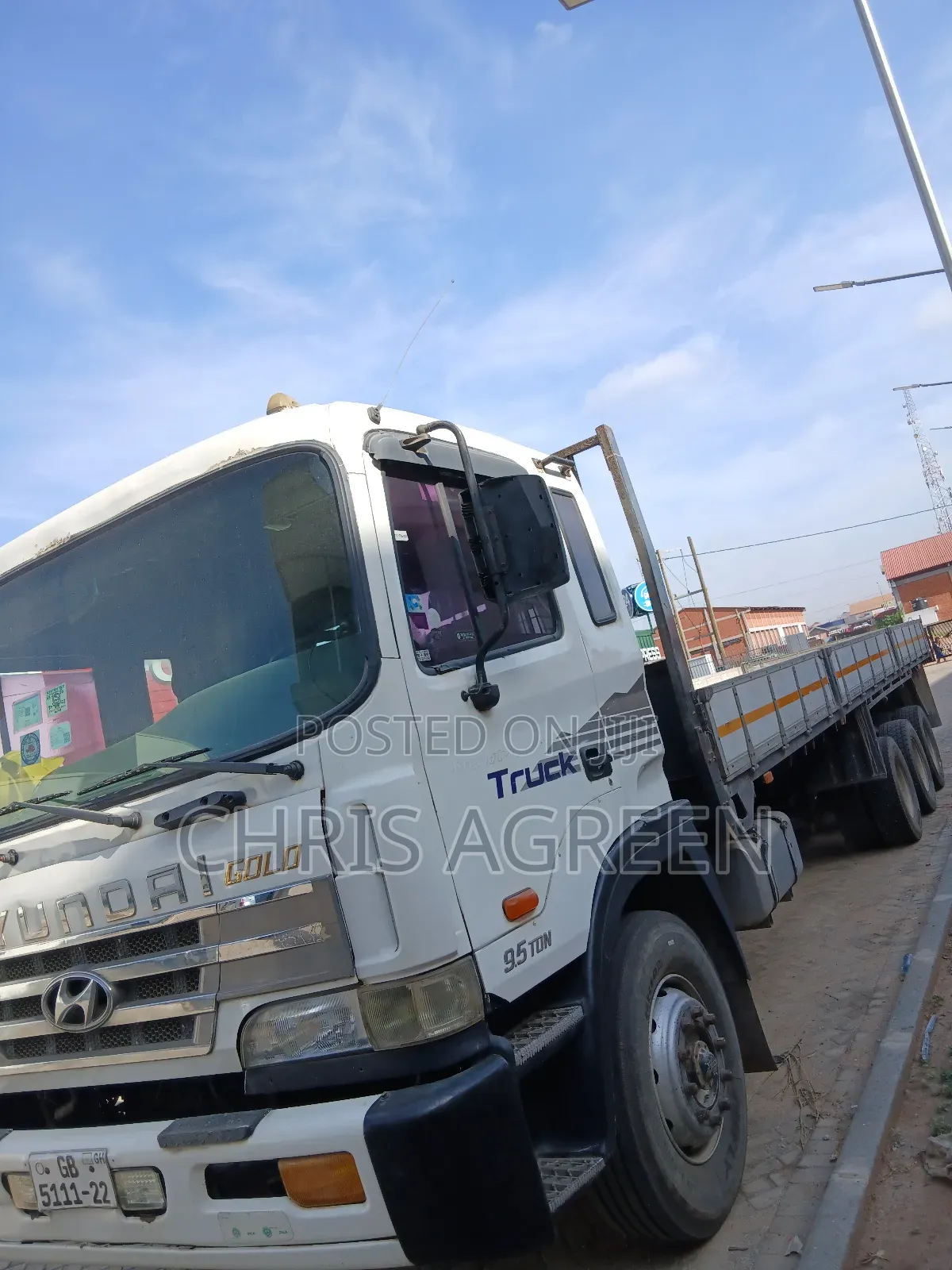 Hyundai Truck 9.5 Ton, Double Axle