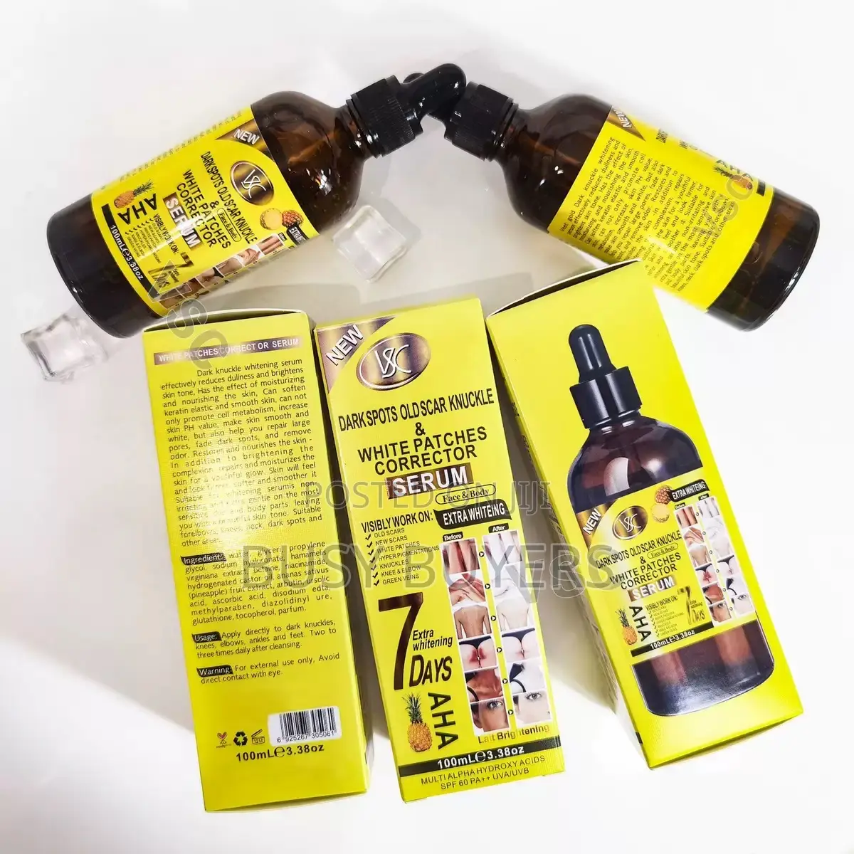 Darkspots Old Scar Knuckle White Patches Corrector Serum Face Body