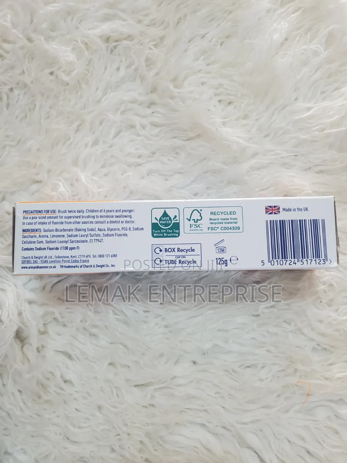 Arm Hammer Extra White Baking Soda Toothpaste