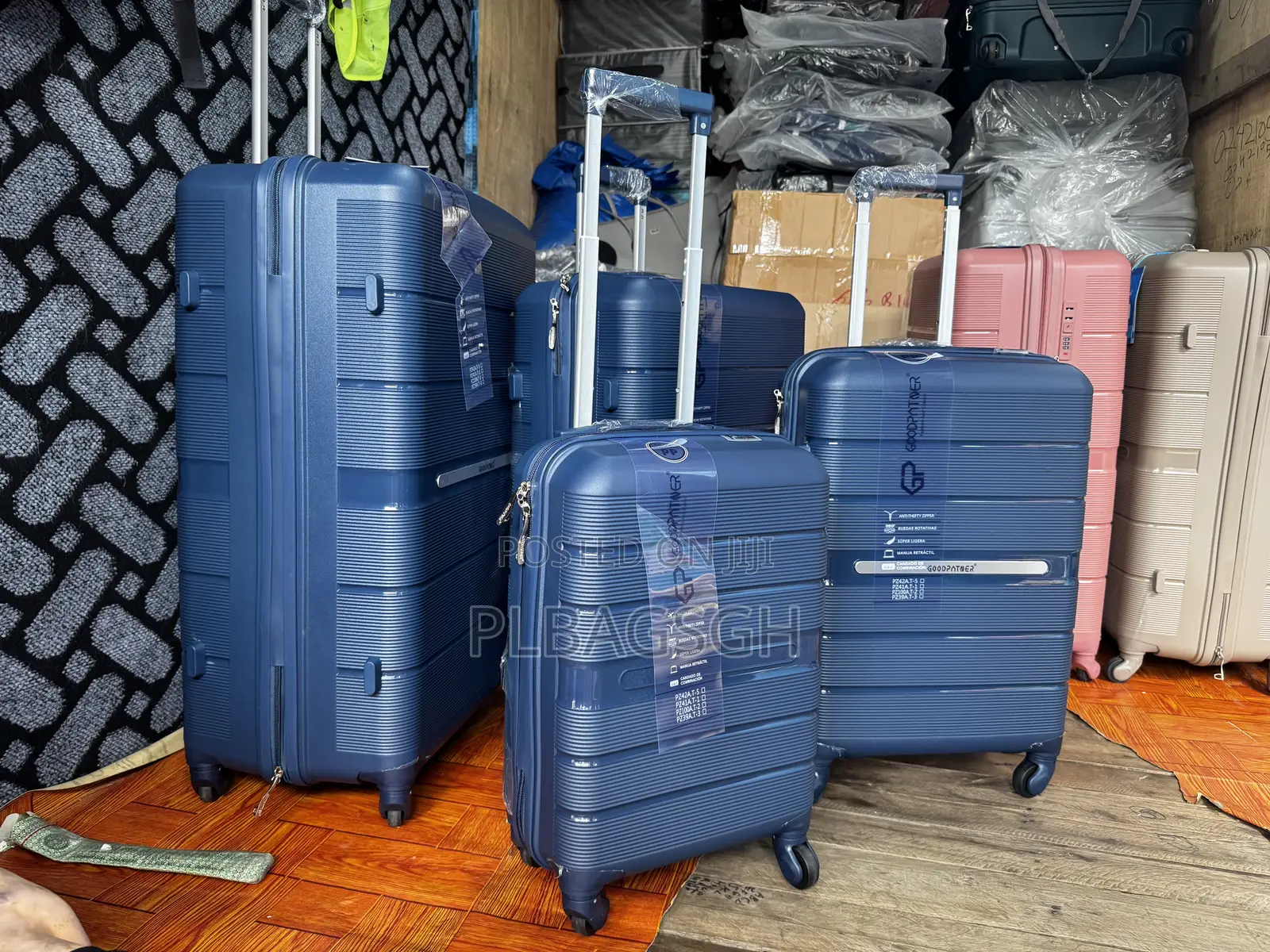 Potable Unbreakable Four in One Luggage