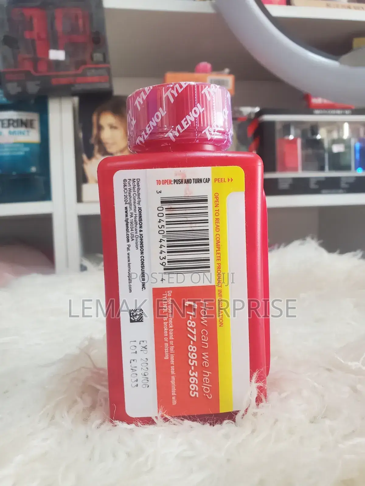 Tylenol Extra Strength Acetaminophen 500mg