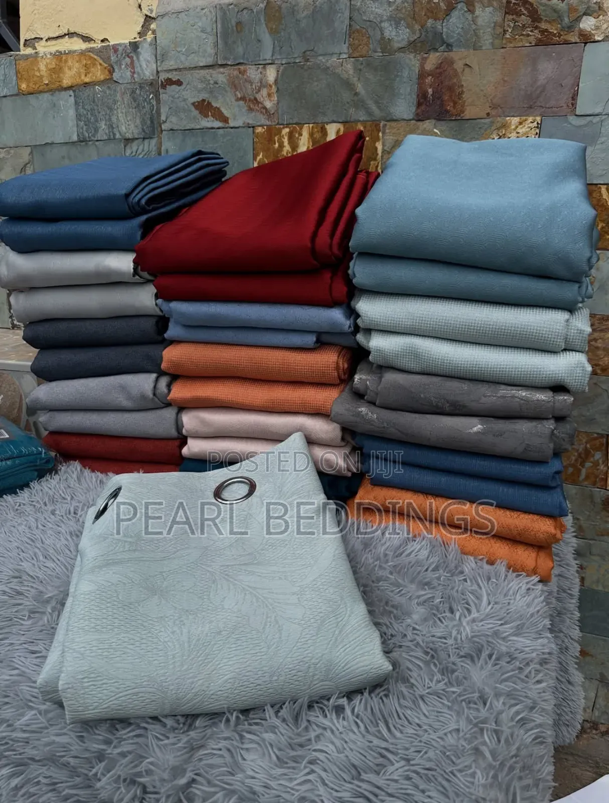 Premium Quality Luxurious 100% Total Blackout Textured Curtains