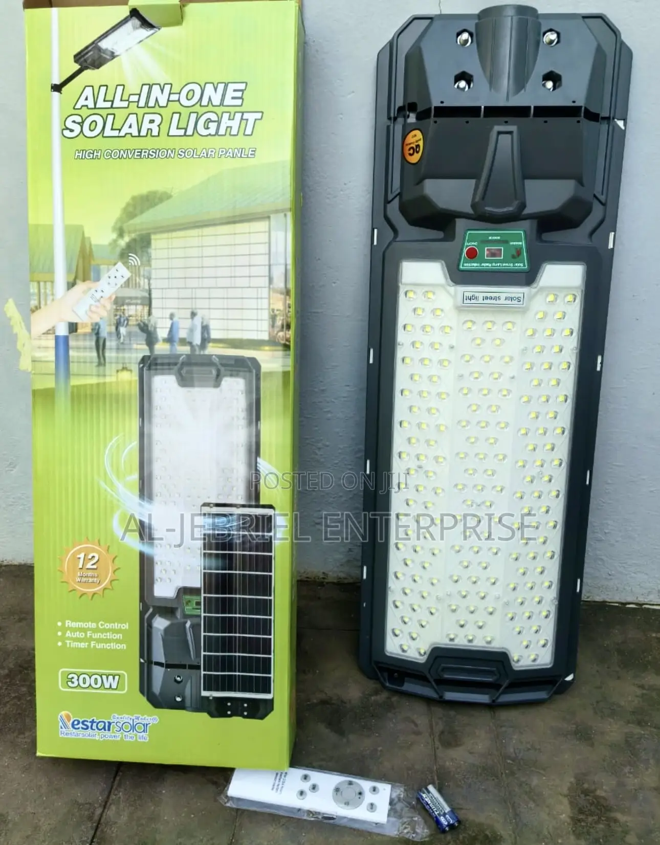 Solar Light 300 Watts